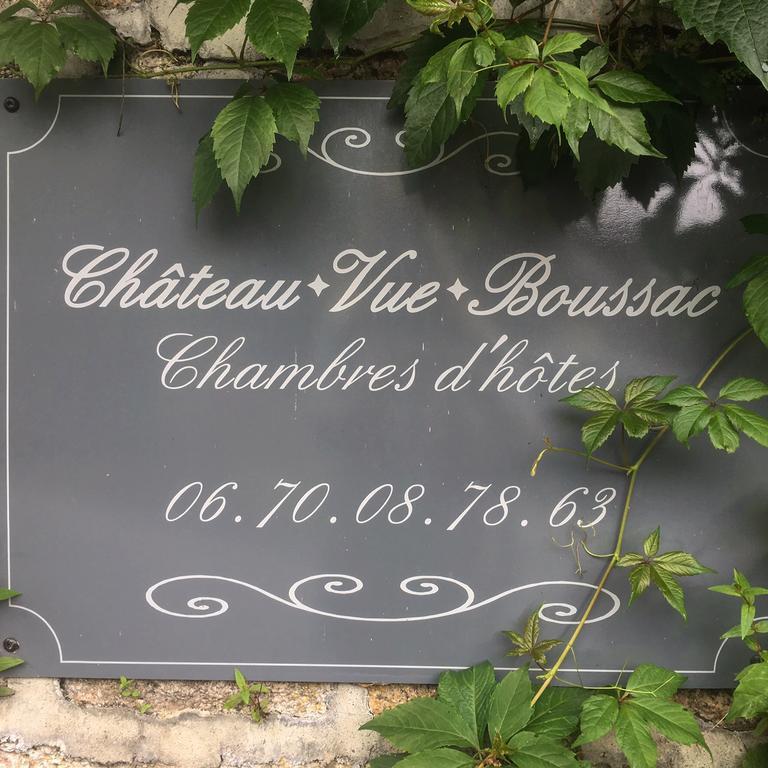 Chateau Vue Boussac Chambres D'Hotes エクステリア 写真